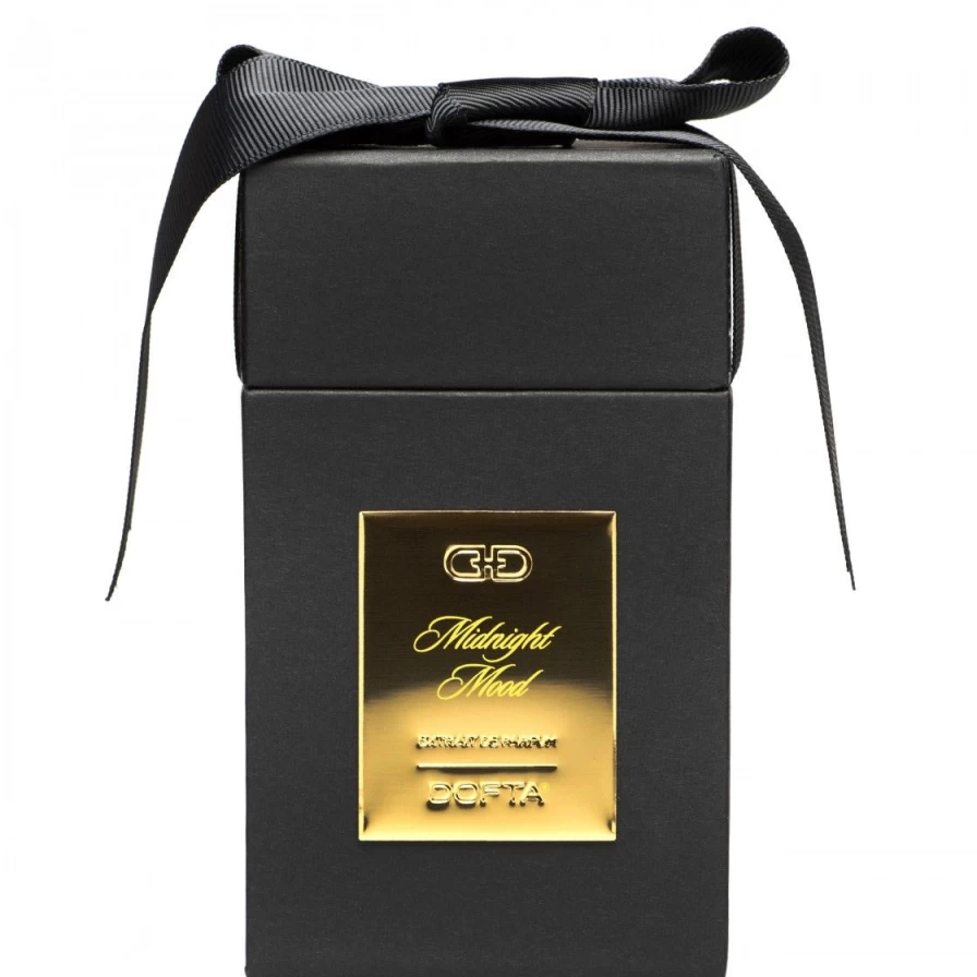 Dofta AB Midnight Mood Extrait De Parfum - Unisex Black & Gold Fragrance for Women & Men