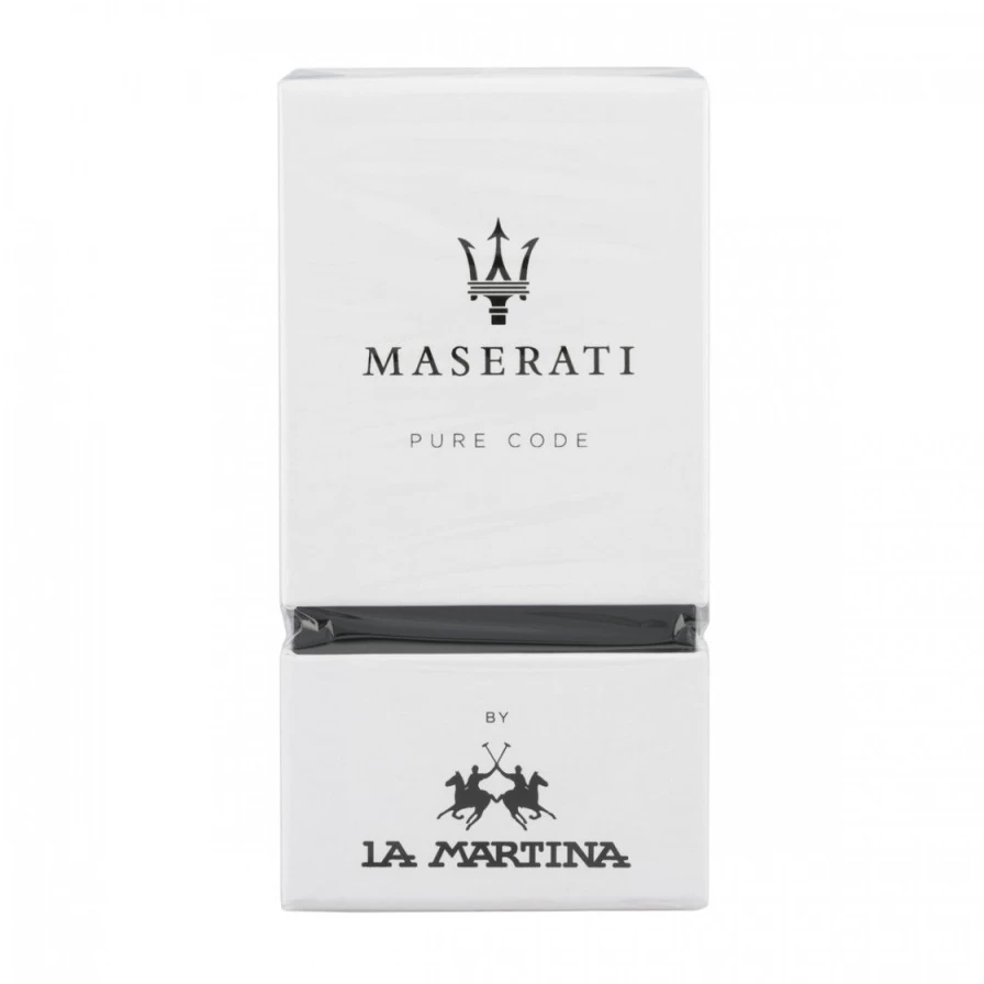 Italart Maserati Pure Code Men's Eau de Toilette - La Martina Luxury Fragrance