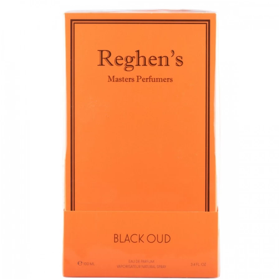 Reghen's Black Oud EDP for Men - Premium Arabian Fragrance with Long-Lasting Scent